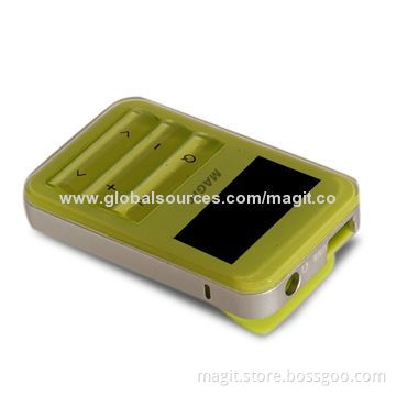 MP3 Player with Clip Design, Speaker and LCD Display